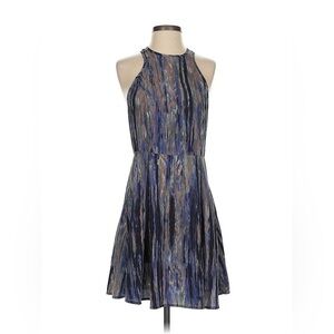 Ecote Blue and Gray Dress